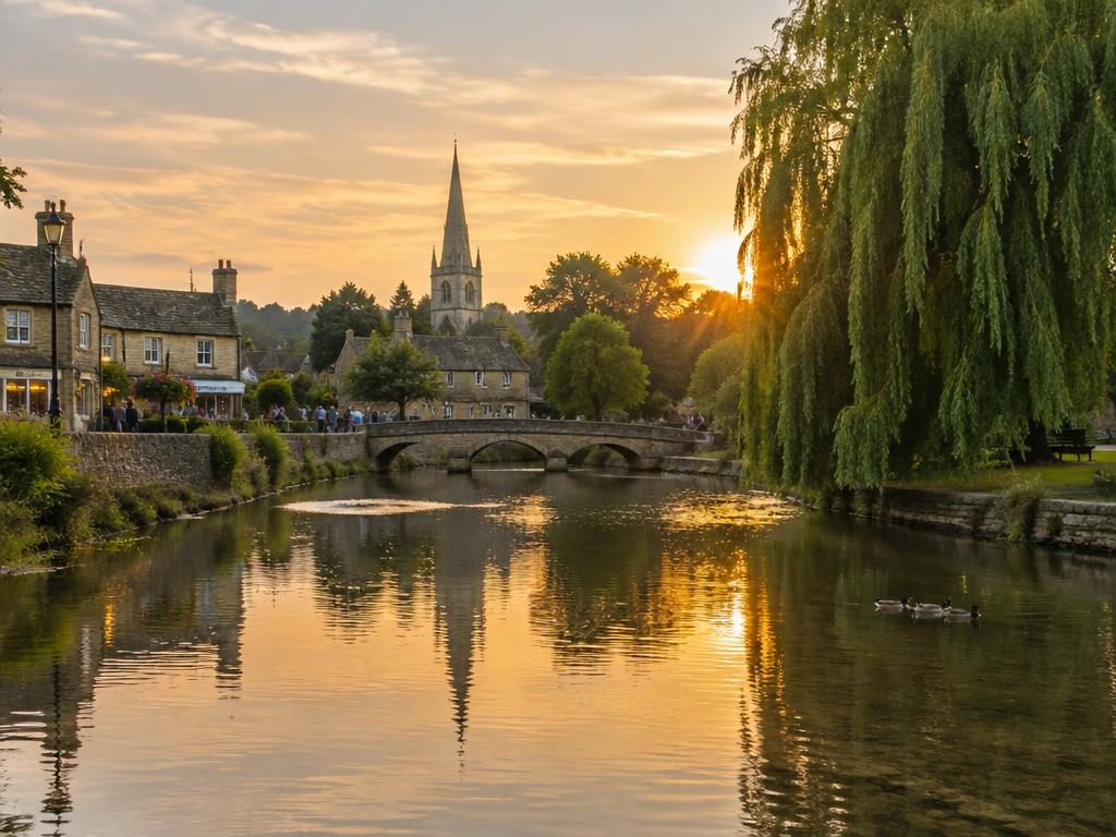 The Windrush on a summer evening