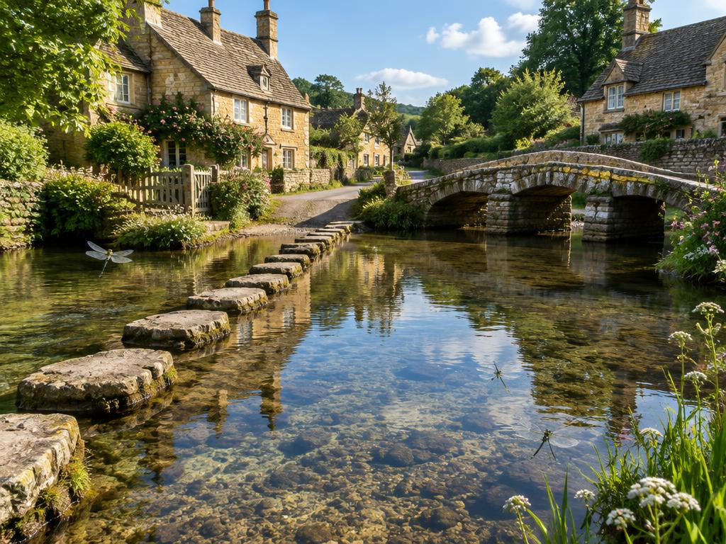 The path to Lower Slaughter